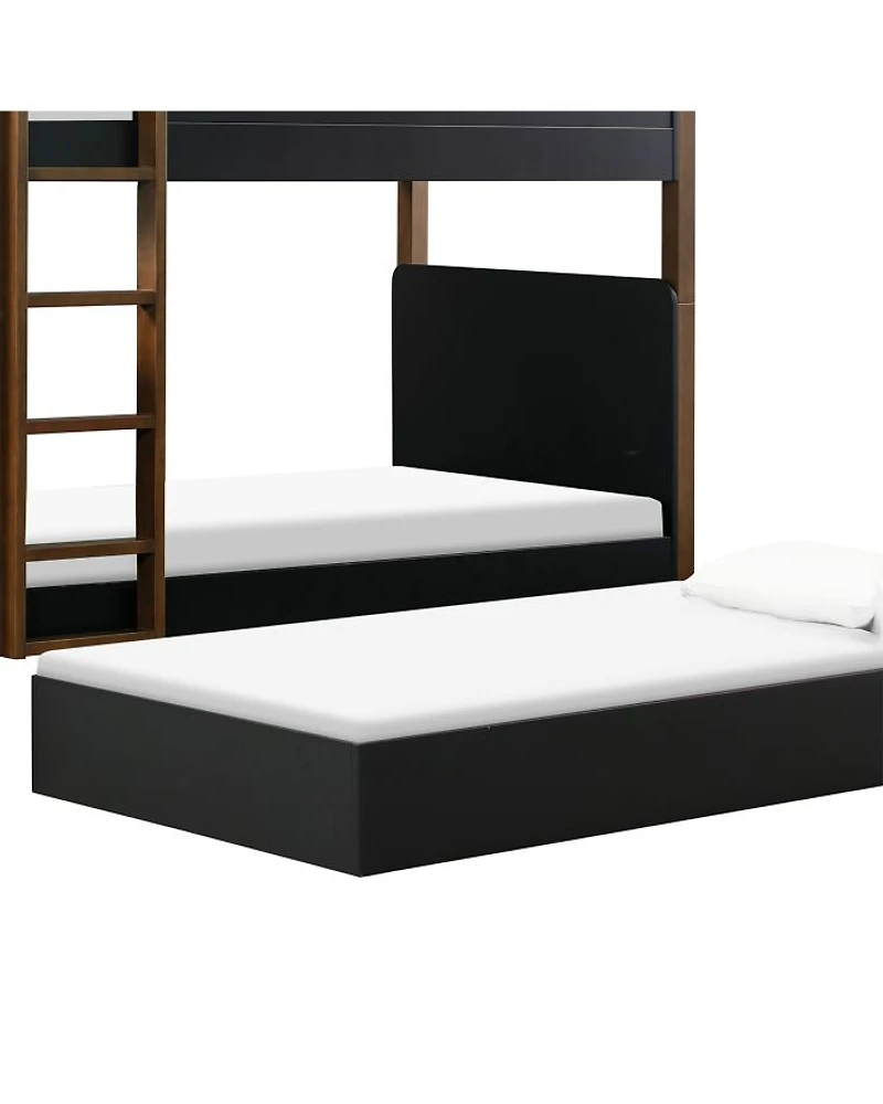TipToe Twin Storage Trundle Bed
