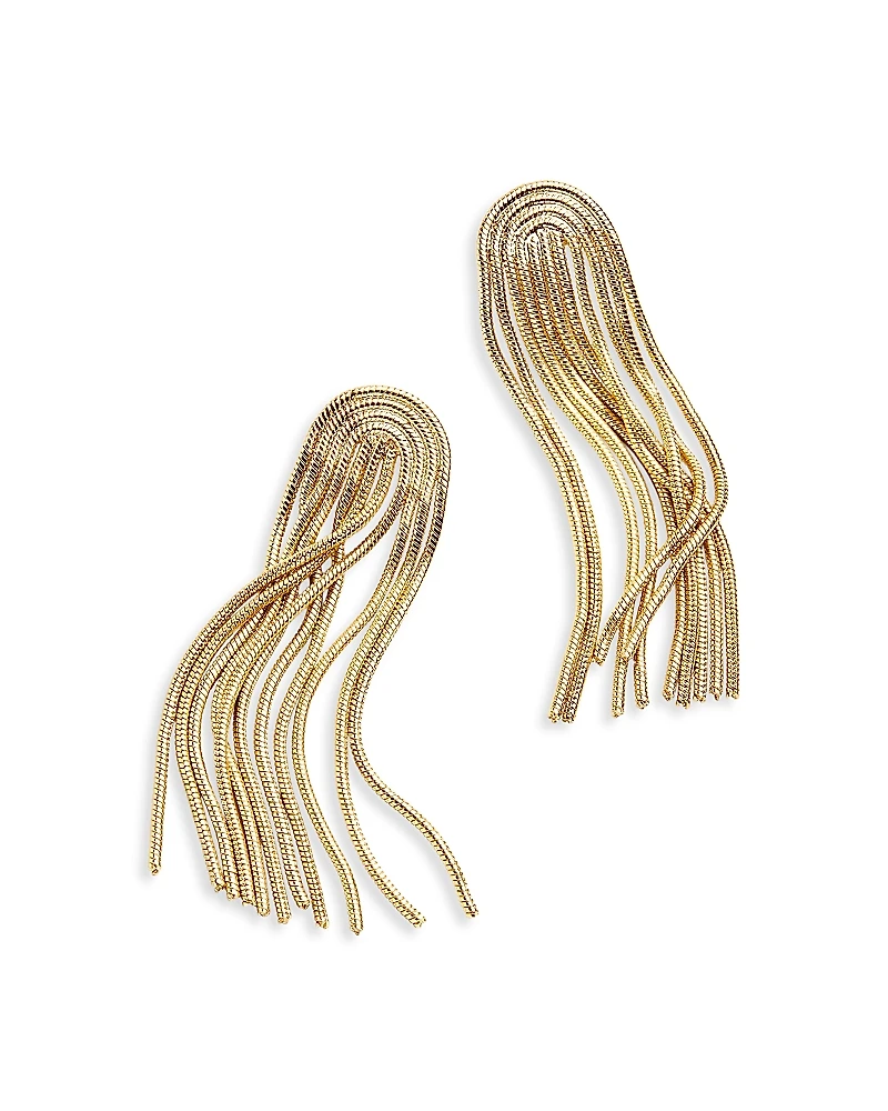 Baublebar Amy Chain Fringe Drop Earrings