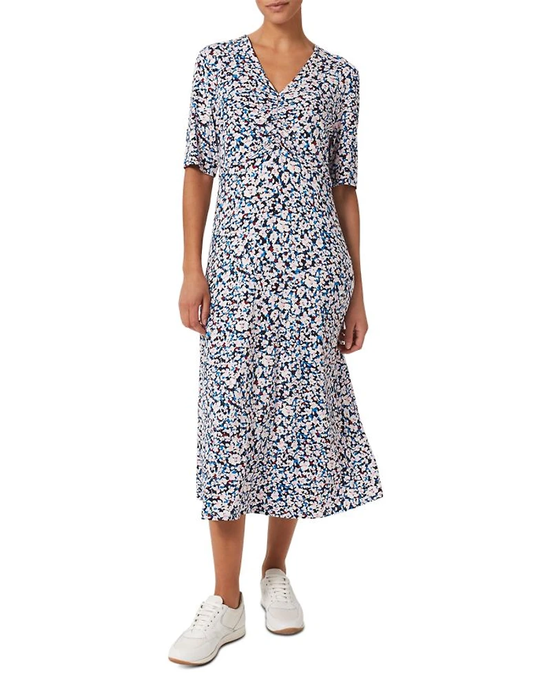 Frankie Ruched Midi Dress