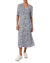 Frankie Ruched Midi Dress
