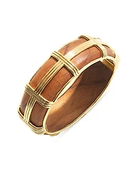 Capucine De Wulf Gaia Hinged Bangle Bracelet