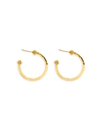 Berry Medium Hoop Earrings