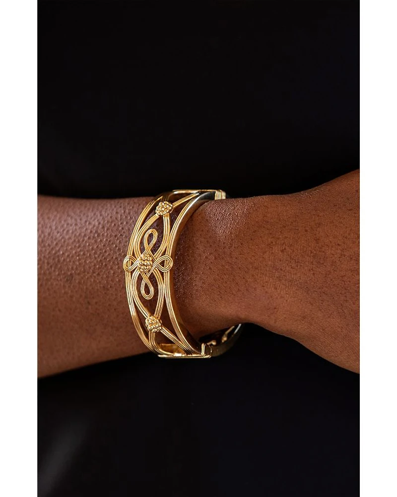 Monique Hinged Bangle Bracelet