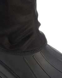 Men's Fleece Lined Removable Gaiter Lace Up Ankle Boots