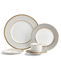 Wedgwood Renaissance Grey 5 Piece Place Setting
