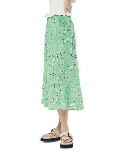 Daisy Meadow Tie Side Skirt