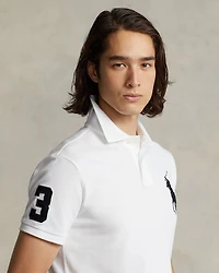 Big Pony Custom Slim Fit Mesh Polo Shirt