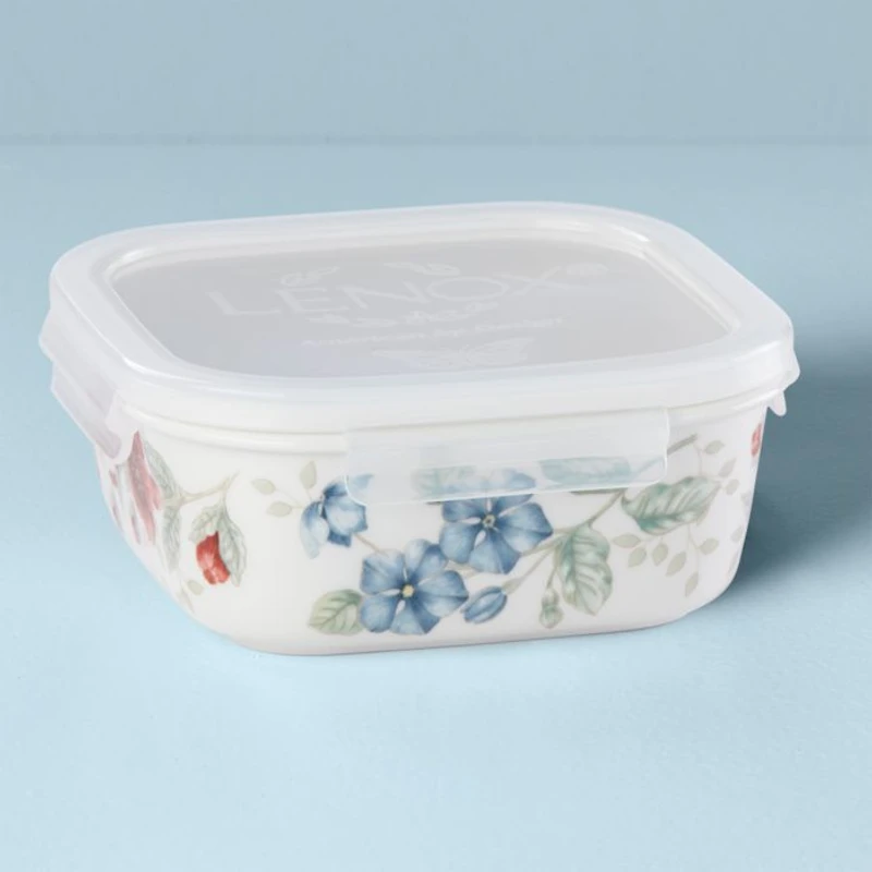 Butterfly Meadow Square Food Storage Container