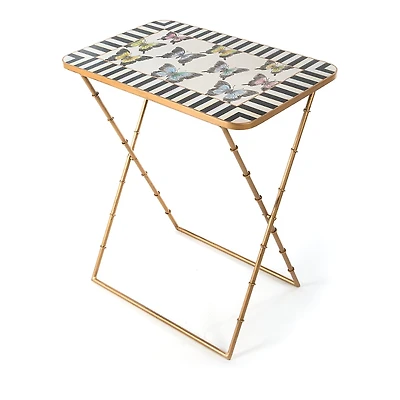 Mackenzie-Childs Butterfly Collection Cocktail Trays, Set of 4