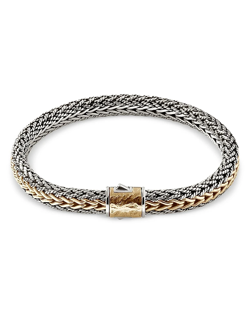 John Hardy Men's 18K Yellow Gold & Sterling Silver Icon Bracelet