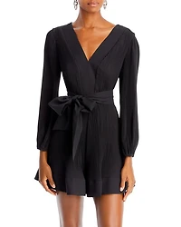 Liv Belted Pleated Dress