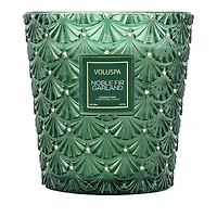 Voluspa Noble Fir Garland Wick Hearth Candle