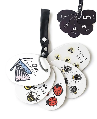 Wee Gallery Stroller Cards - I See Bugs to Count - Ages 6 Months+