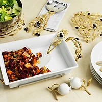 Olive Branch Triple Dish