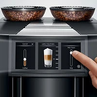 GIGA 10 Hot & Cold Brew with Two Bean Hoppers in Diamond Black