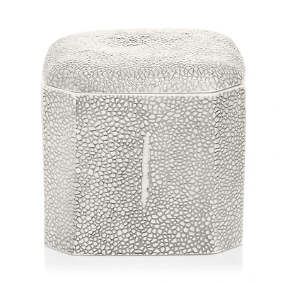 Kassatex Shagreen Cotton Ball Jar