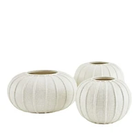 Pompano Vases, Set of 3