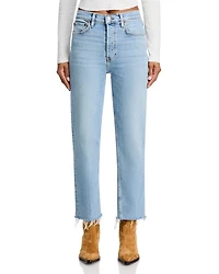 Stove Pipe High Rise Straight Jeans Mid 90's