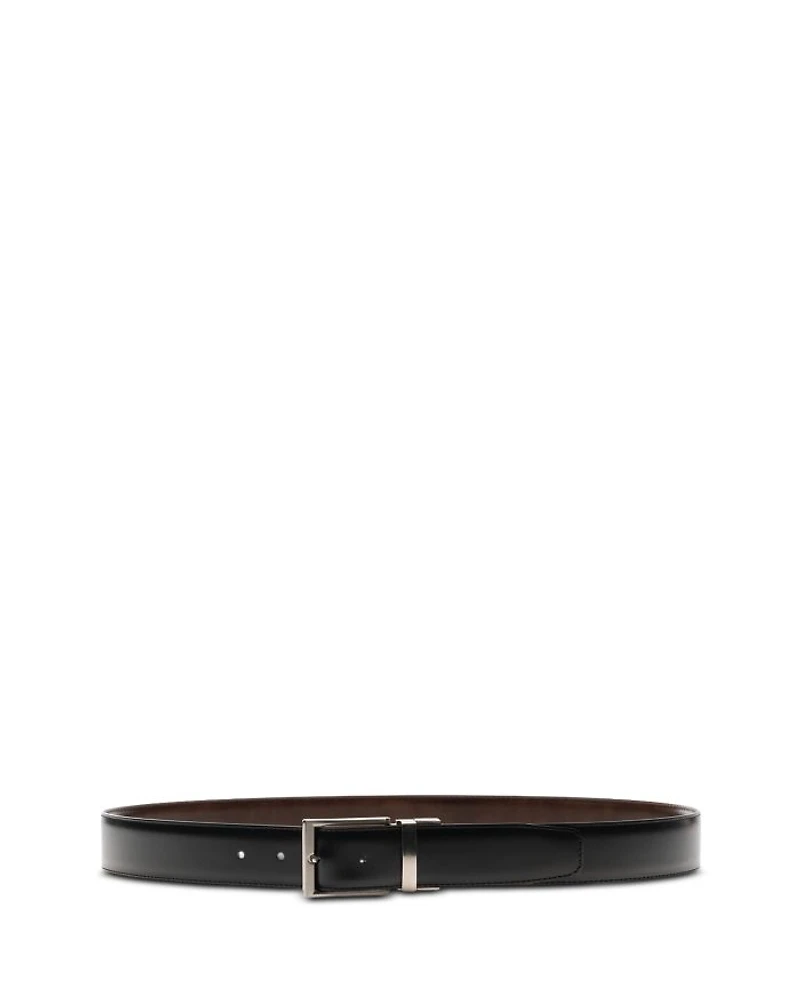 Lados Black & Brown Leather Belt