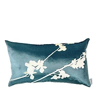 Aviva Stanoff Orchid Malachite Signature Velvet Collection Pillow