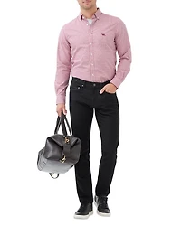 Gunn Check Oxford Long Sleeve Slim Fit Shirt