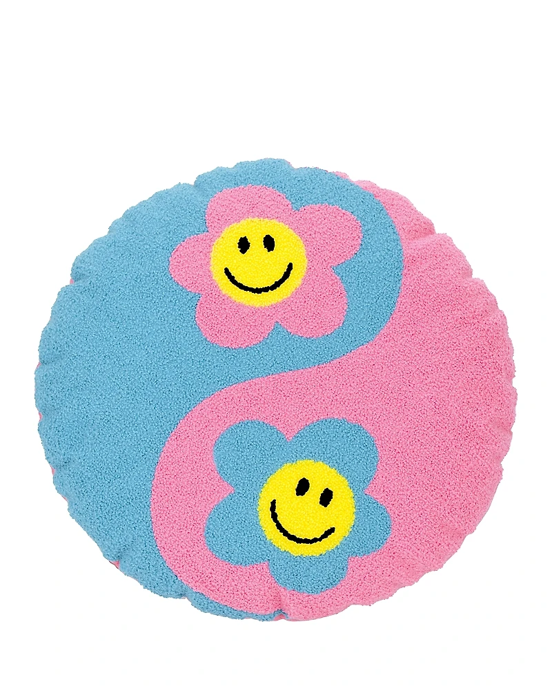 Iscream Girls' Yin Yang Daisy Chenille Plush