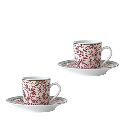 Bernardaud Braquenie Espresso Cup & Saucer