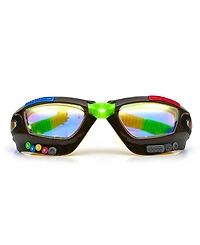 Bling2o Bling2o Jet Black Gamer Swim Goggles for Boys - Ages 2-7