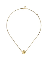 Temple St. Clair 18K Yellow Gold Diamond Orbit Pendant Necklace, 16-18