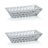 Bossa Nova Rectangular Bowls, Set of 2