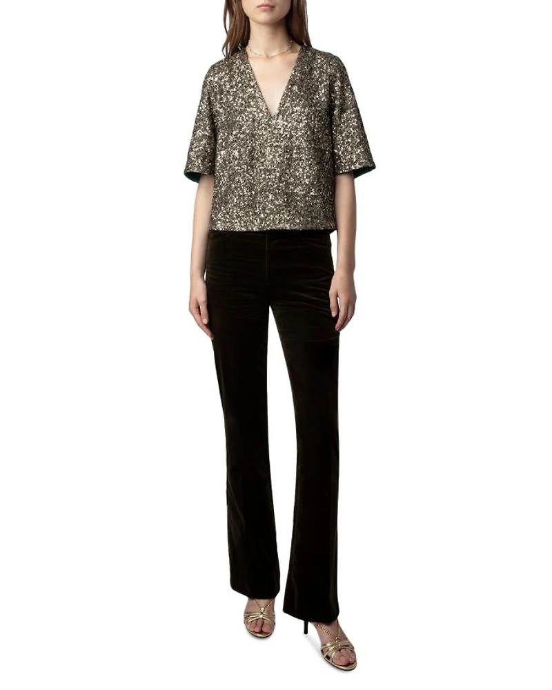 Tytane Sequin Top