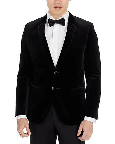 Hugo Arti Velvet Extra Slim Fit Blazer