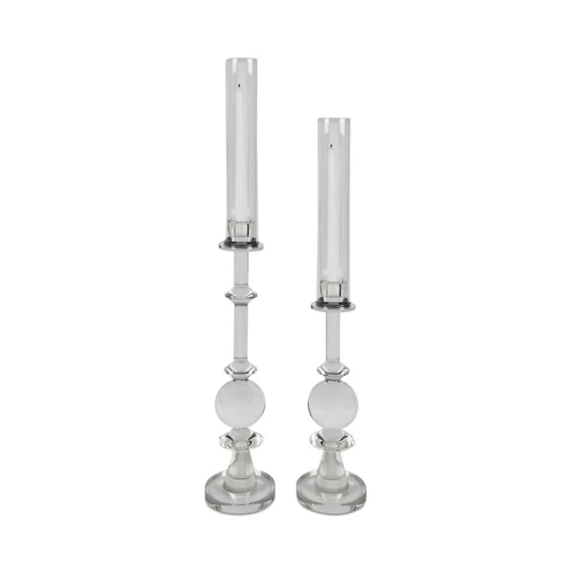 Medium Crystal Ball & Shade Candleholder