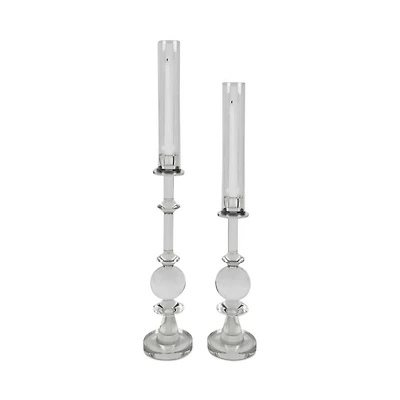 Medium Crystal Ball & Shade Candleholder