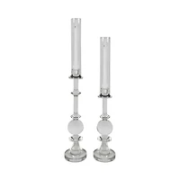 Medium Crystal Ball & Shade Candleholder