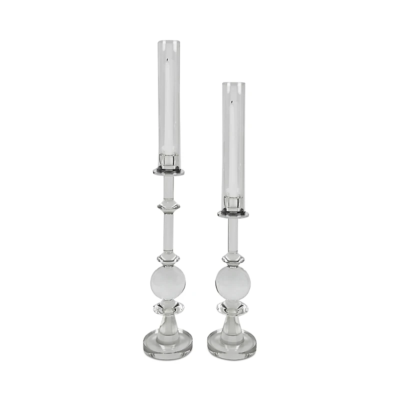Tizo Medium Crystal Ball & Shade Candleholder