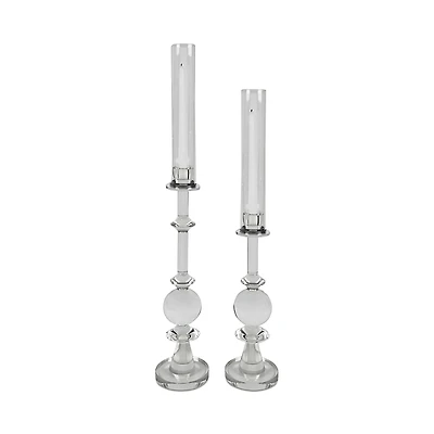 Tizo Medium Crystal Ball & Shade Candleholder