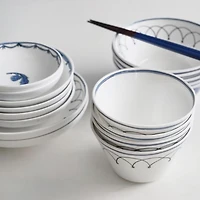 H. Blue Bird Assorted Canape Dishes, Set of 3