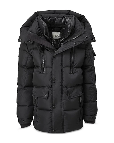 Boys' Matte Element Hooded Down Parka - Big Kid
