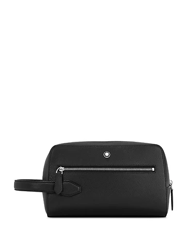 Sartorial Leather Wash Bag