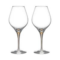 Orrefors Intermezzo Aroma Gold Wine Glass, Set of 2 - Exclusive