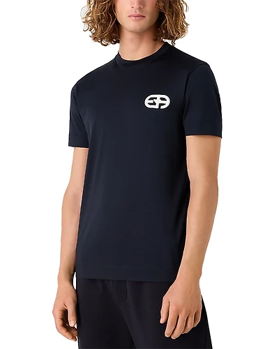 Emporio Armani Essential Ea Recreate Embroidered Logo Tee