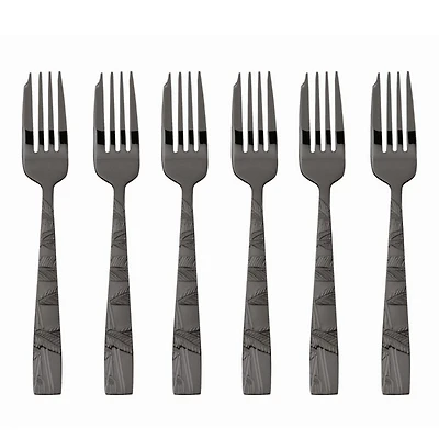Jungle Abstract Foliage Cake Forks