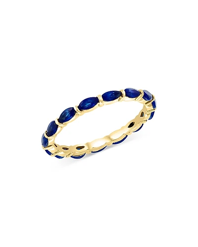 Bloomingdale's Fine Collection Blue Sapphire Eternity Band