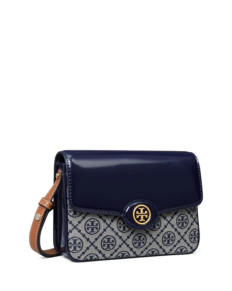 Robinson T Monogram Convertible Shoulder Bag