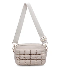 Sol & Selene Quilted Medium Nylon Crossbody