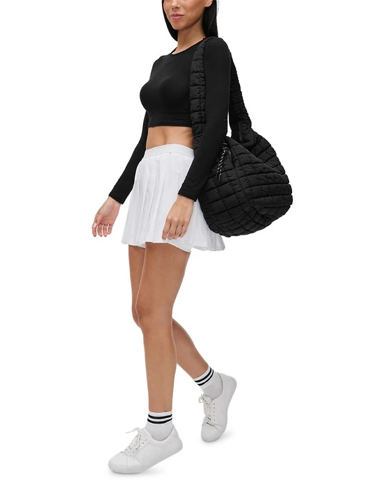 Revive Extra Large Quilted Nylon Hobo