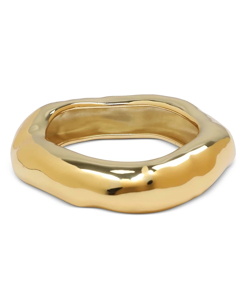 Alexis Bittar Molten Wide Bangle Bracelet