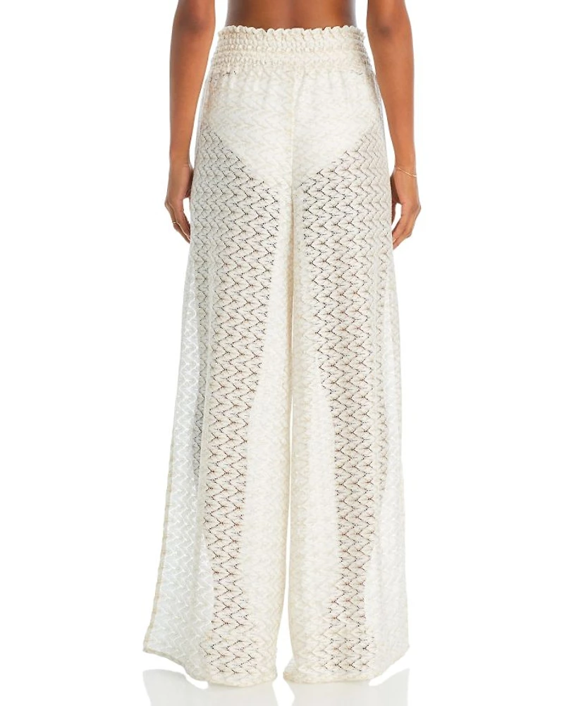 Glora Crocheted Cover-Up Pants