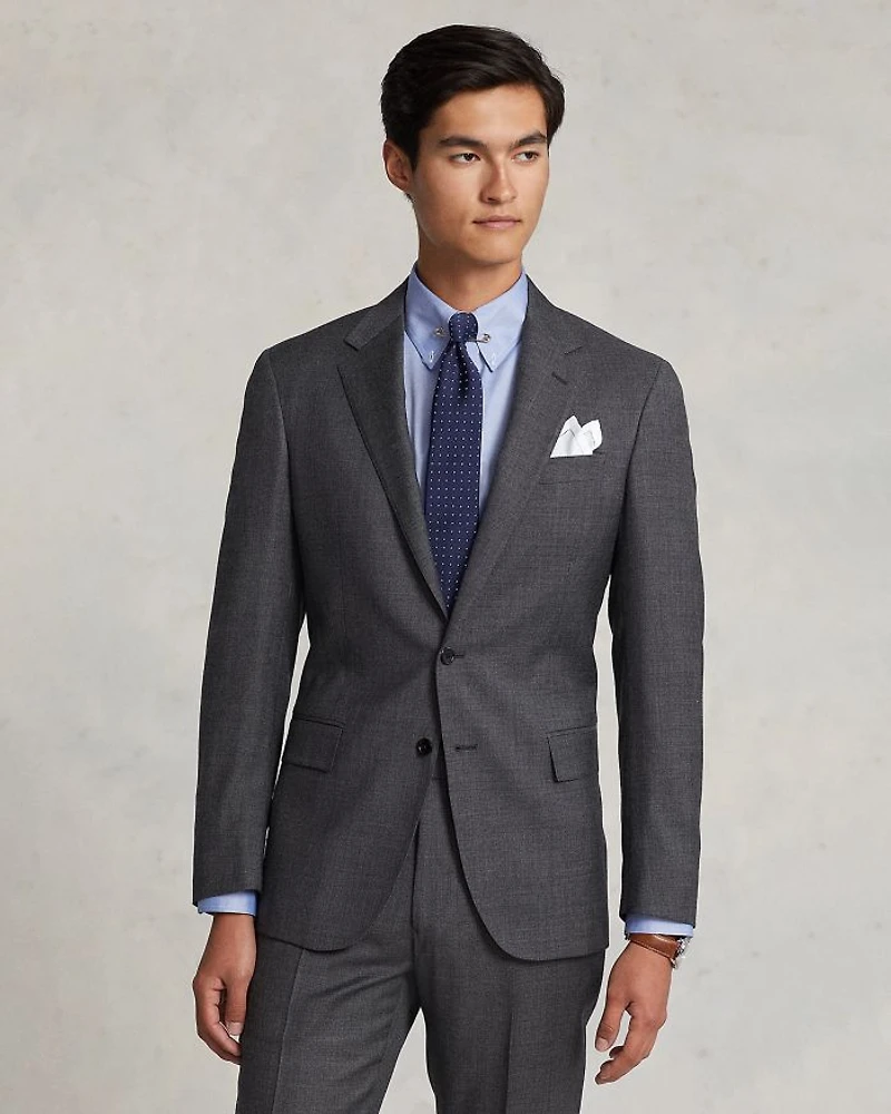 Polo Wool Sharkskin Suit